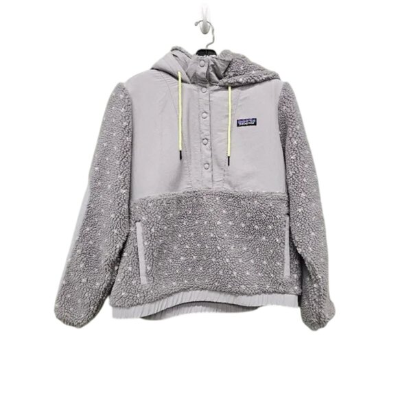 Patagonia hooded pullover grey women’s size M - Picture 2 of 2